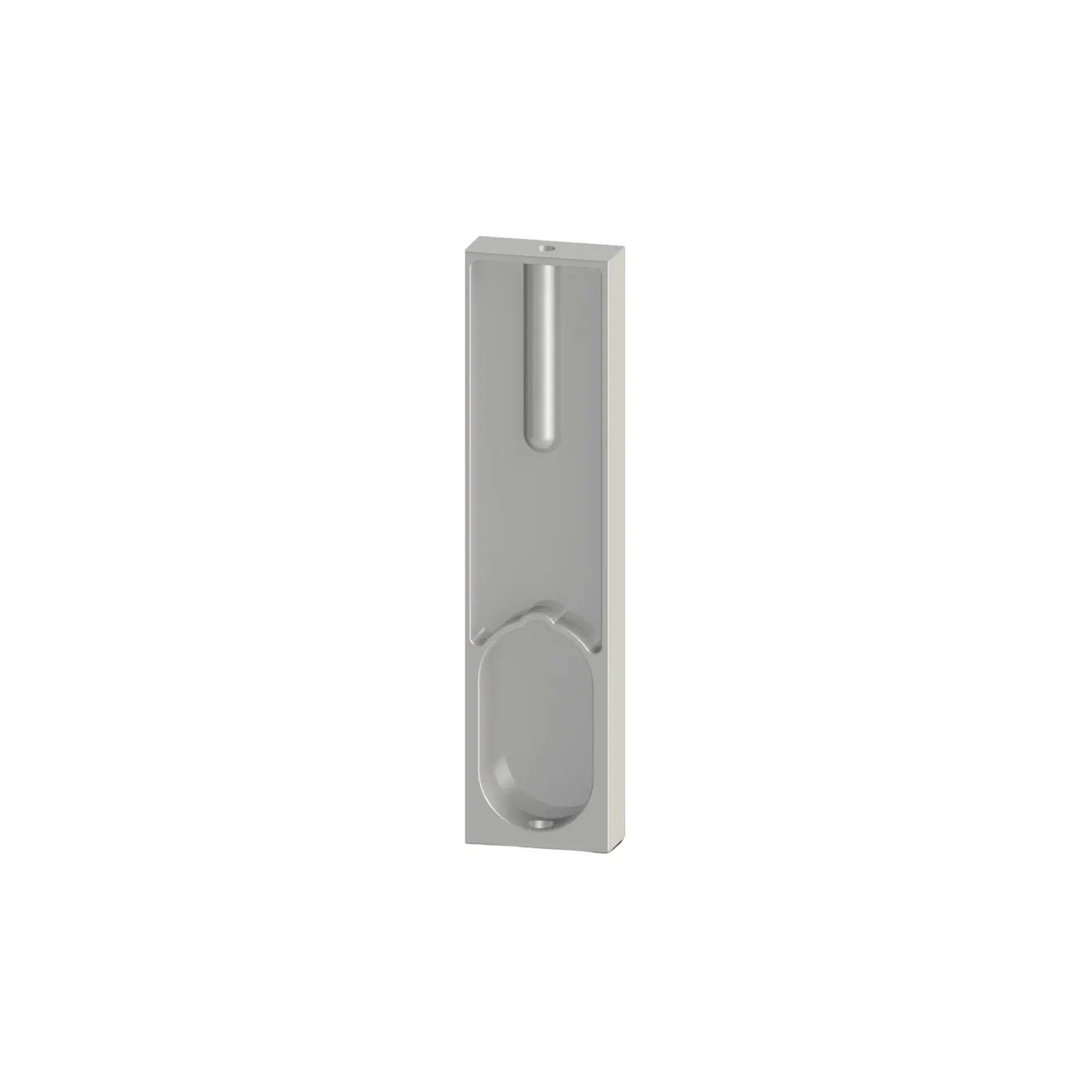 Suporte central para tubo cabideiro
