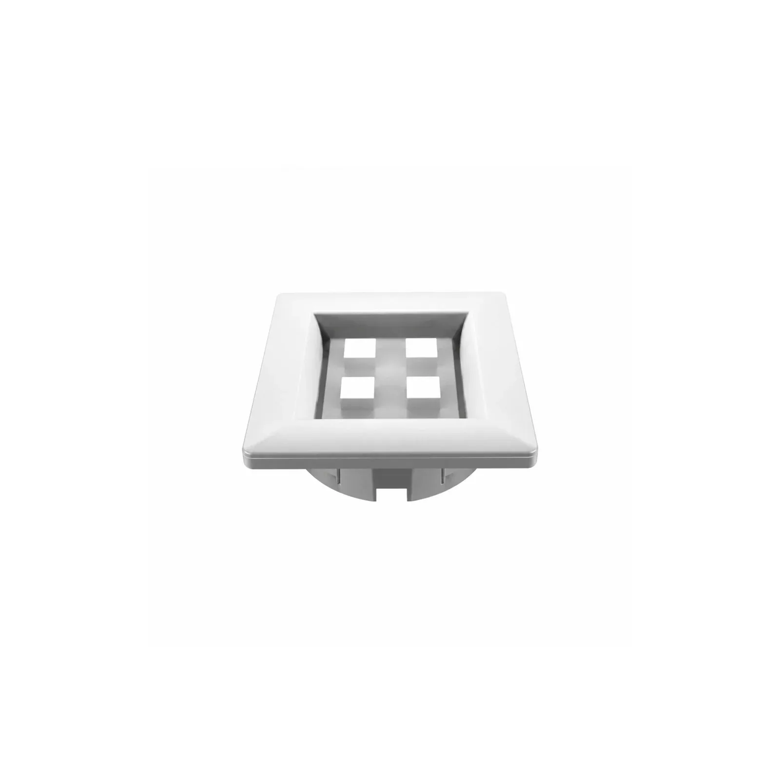 Luminária pontual 4 leds quadrada