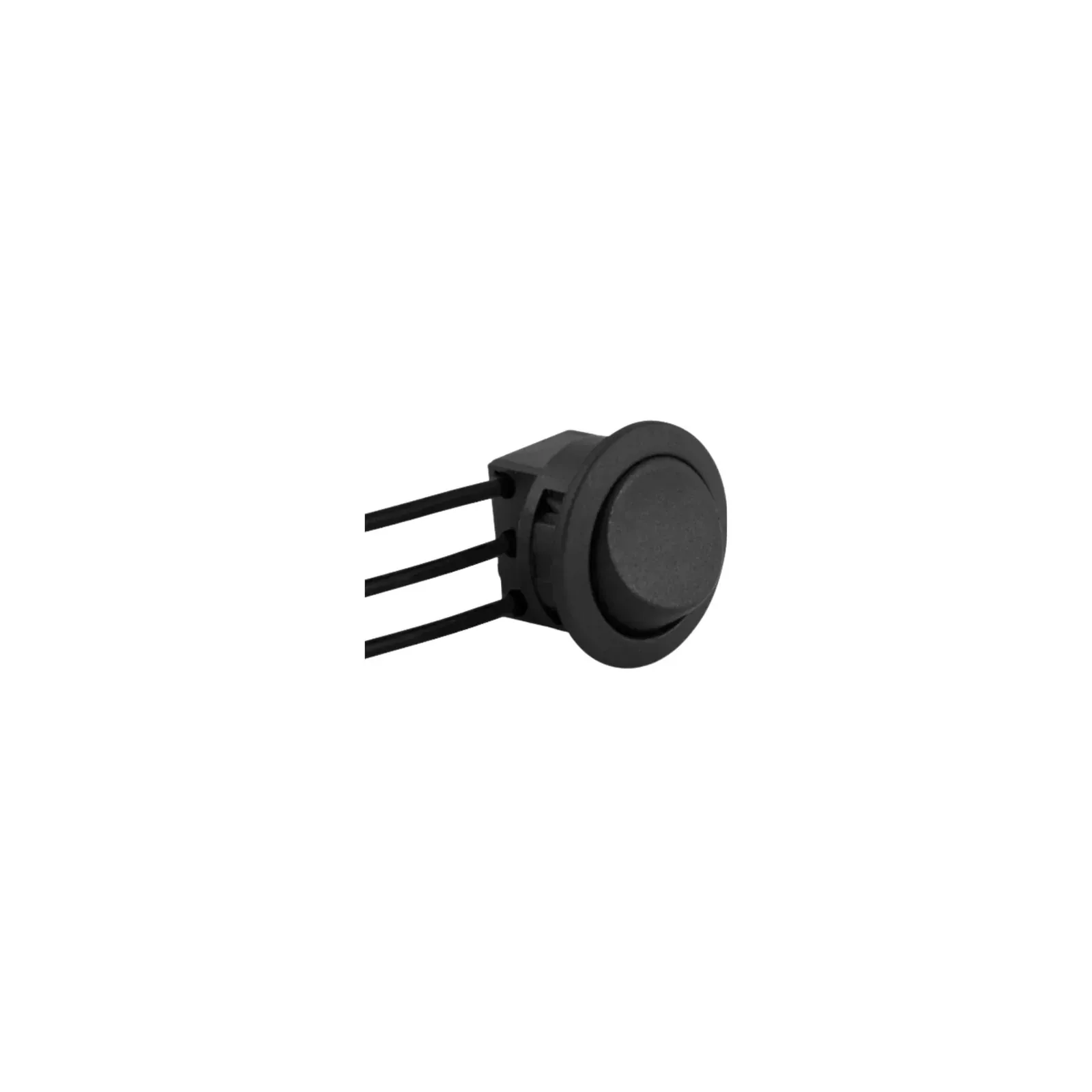Interruptor botão 3 pinos saída lateral com fio de 15cm