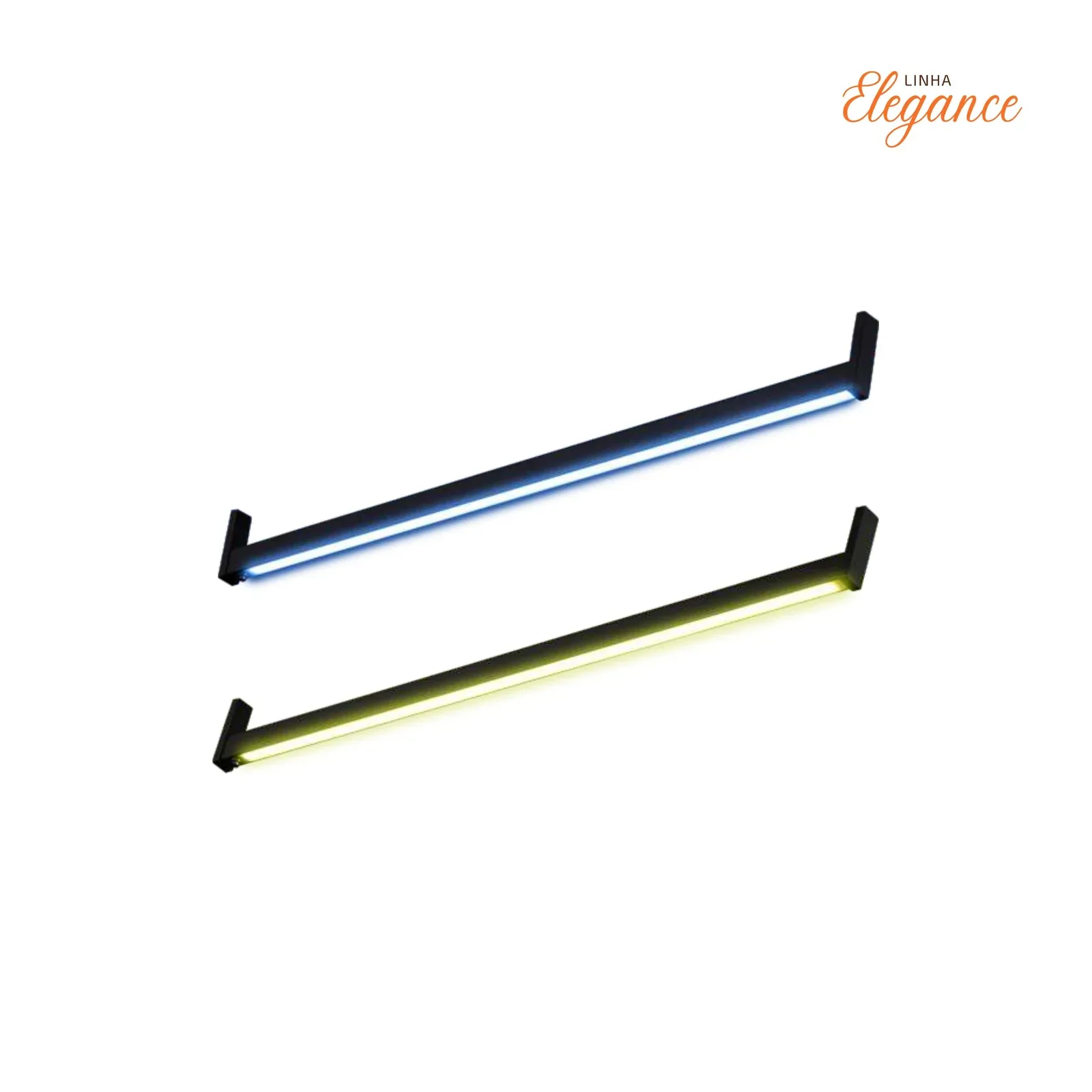 Cabideiro iluminado editável led slim
