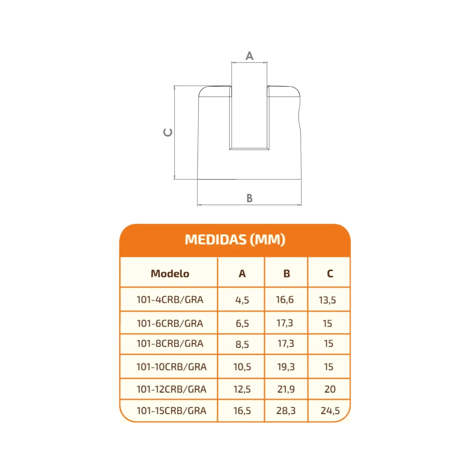 Suporte fenda zamac — miniatura 2