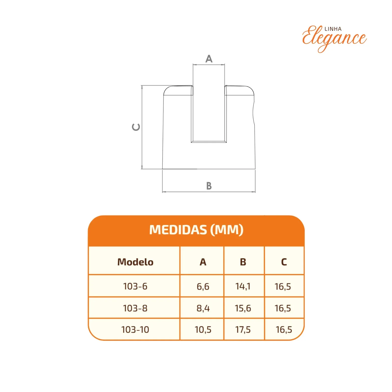 Suporte fenda quadrado — miniatura 2