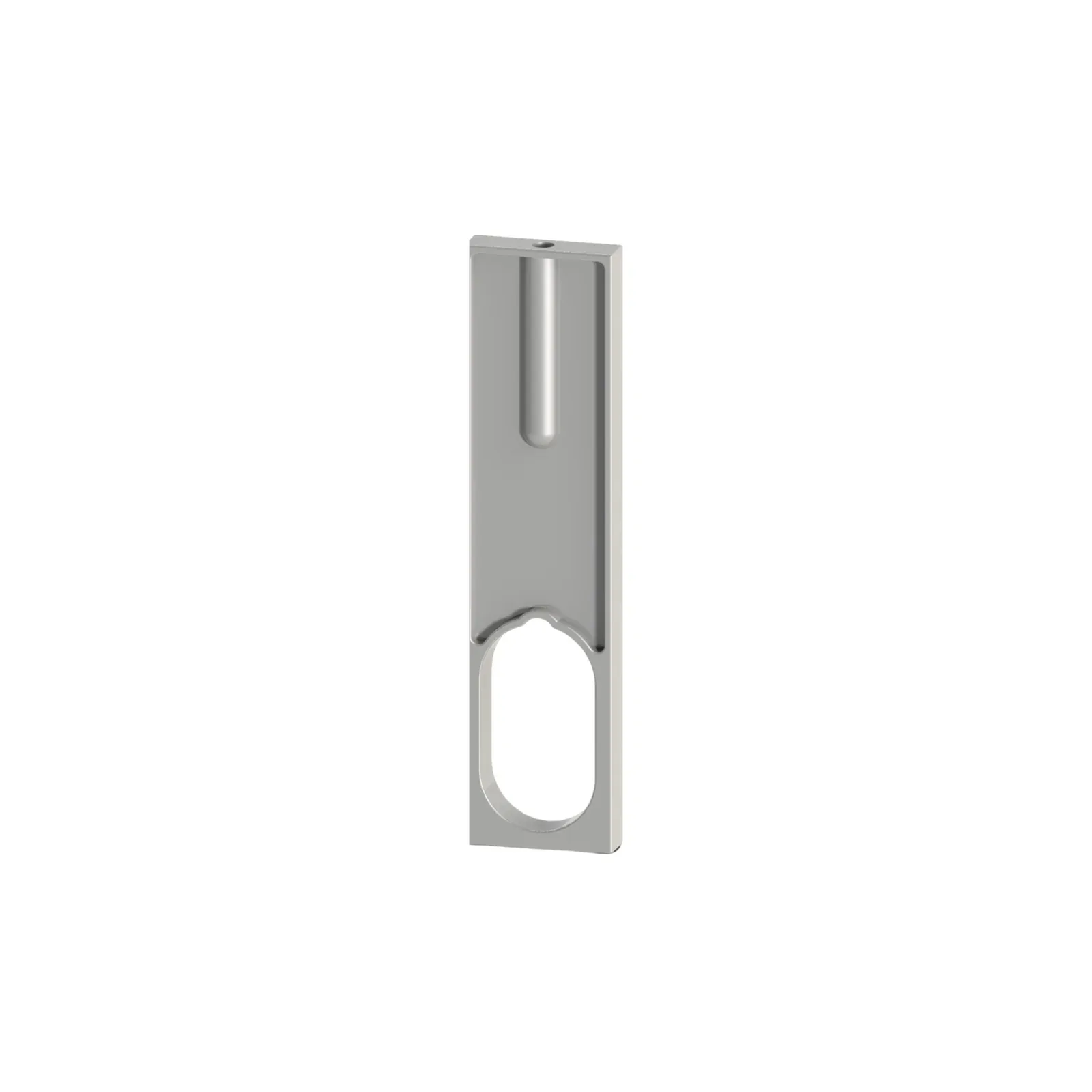 Suporte central para tubo cabideiro