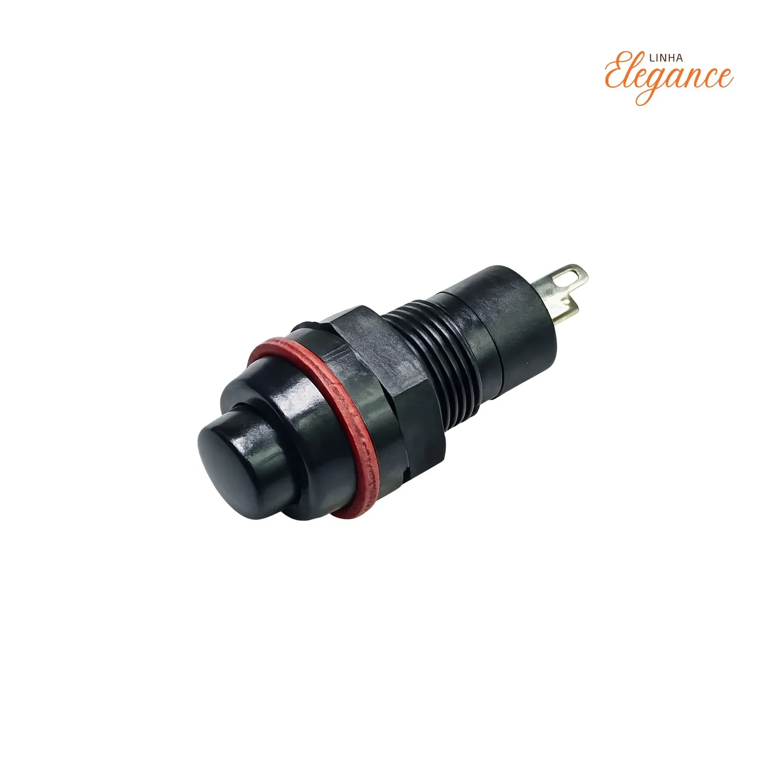 Interruptor push button  preto